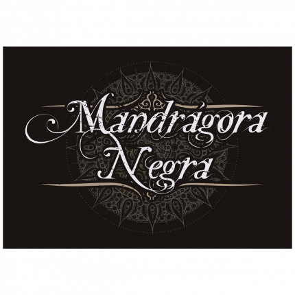 Bandera Mandrágora Negra Logo